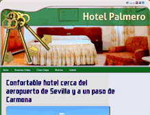 Tablet Screenshot of hotelpalmero.net